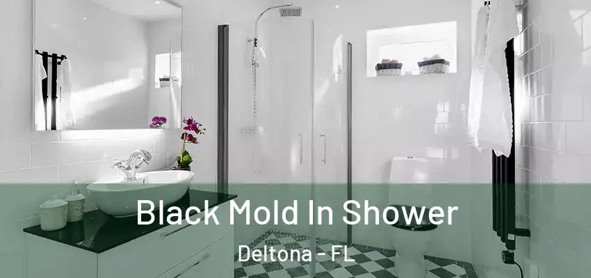  Black Mold In Shower Deltona - FL