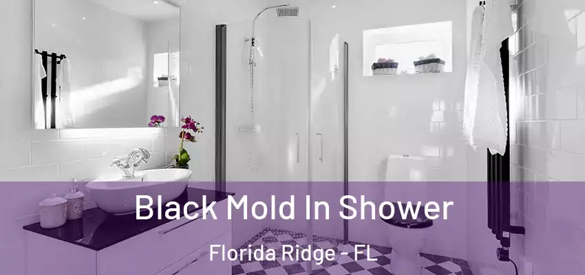  Black Mold In Shower Florida Ridge - FL