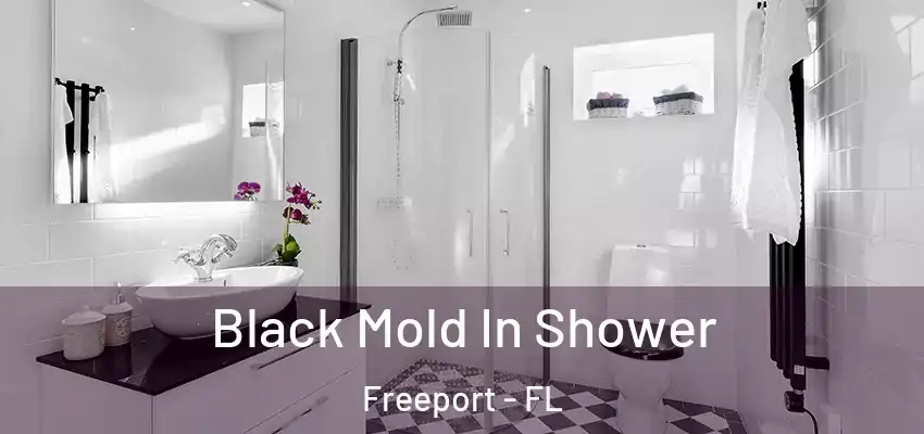Black Mold In Shower Freeport - FL