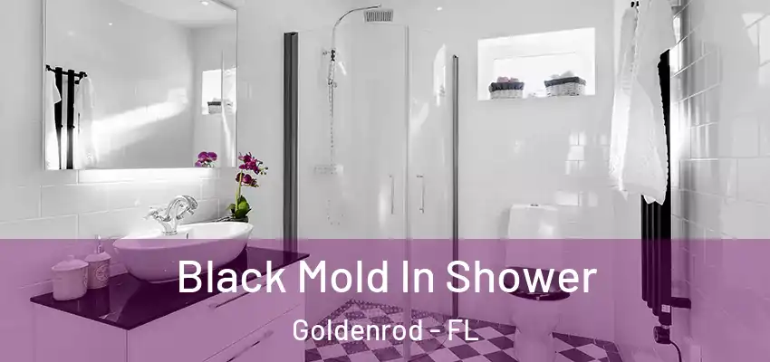 Black Mold In Shower Goldenrod - FL