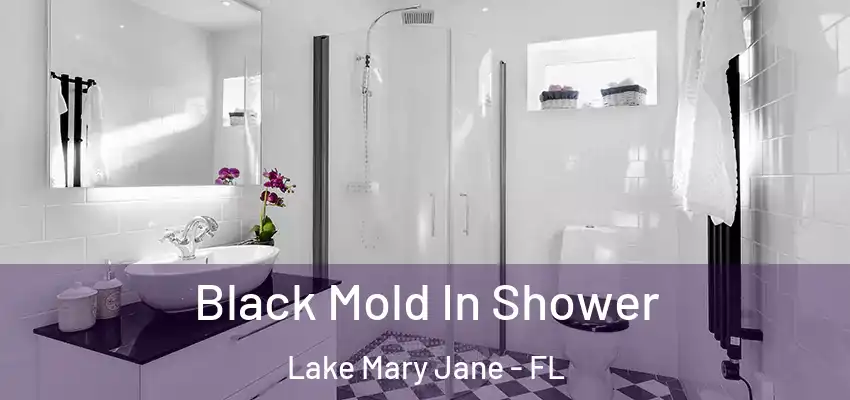 Black Mold In Shower Lake Mary Jane - FL