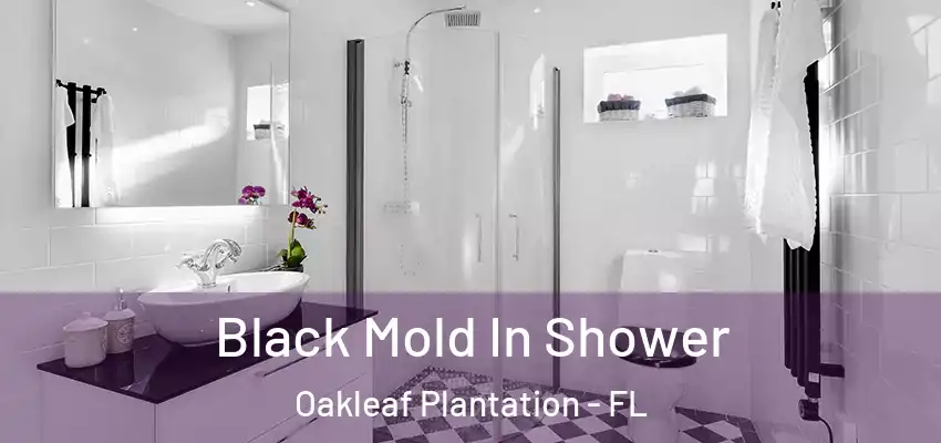  Black Mold In Shower Oakleaf Plantation - FL