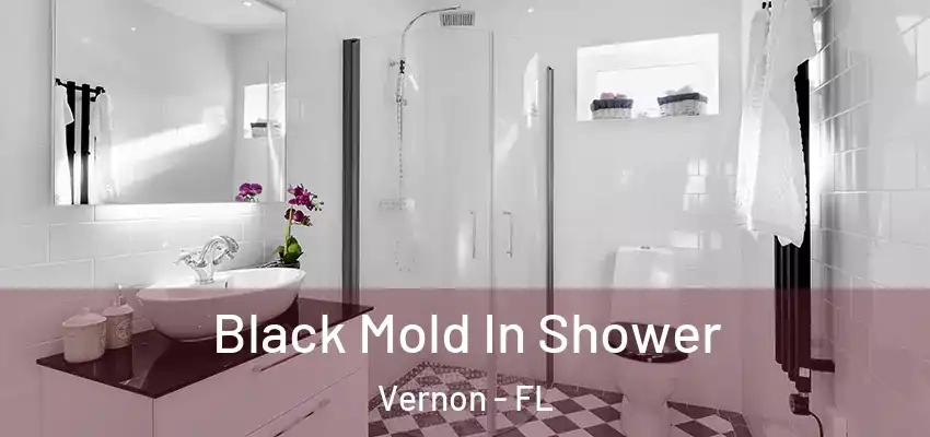Black Mold In Shower Vernon - FL