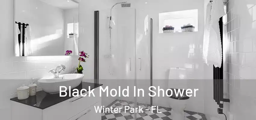 Black Mold In Shower Winter Park - FL