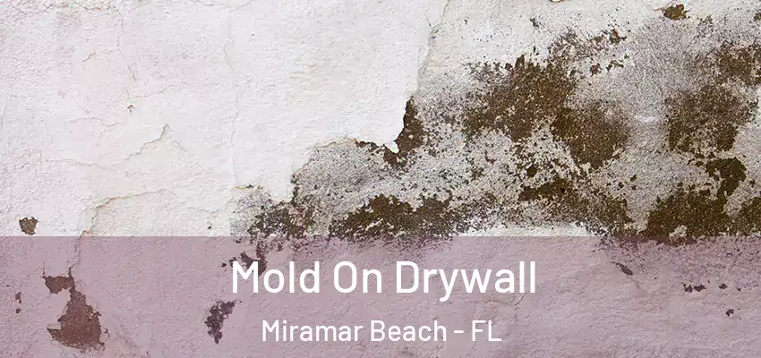 Mold On Drywall Miramar Beach - FL